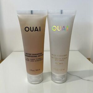 OUAI Detox Shampoo & Body Cleanser Travel Size Duo Set (1 fl oz / 30 ml)